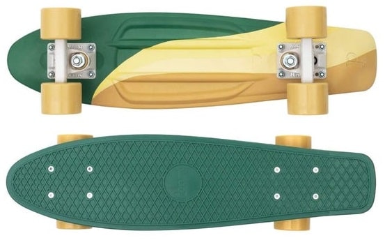 Penny Plastic Skateboard Cruisers Swirl 22" Green